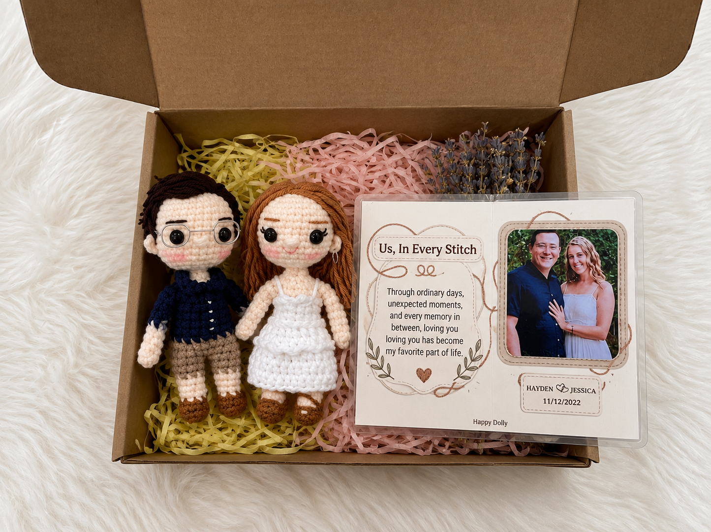 Personalized Couple Crochet Dolls From Photo – Us, In Every Stitch