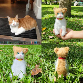 Personalized Pet Memorial Crochet Doll From Photo – Pawprints That Stay