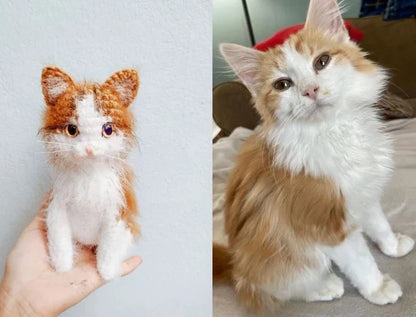Personalized Pet Memorial Crochet Doll From Photo – Pawprints That Stay