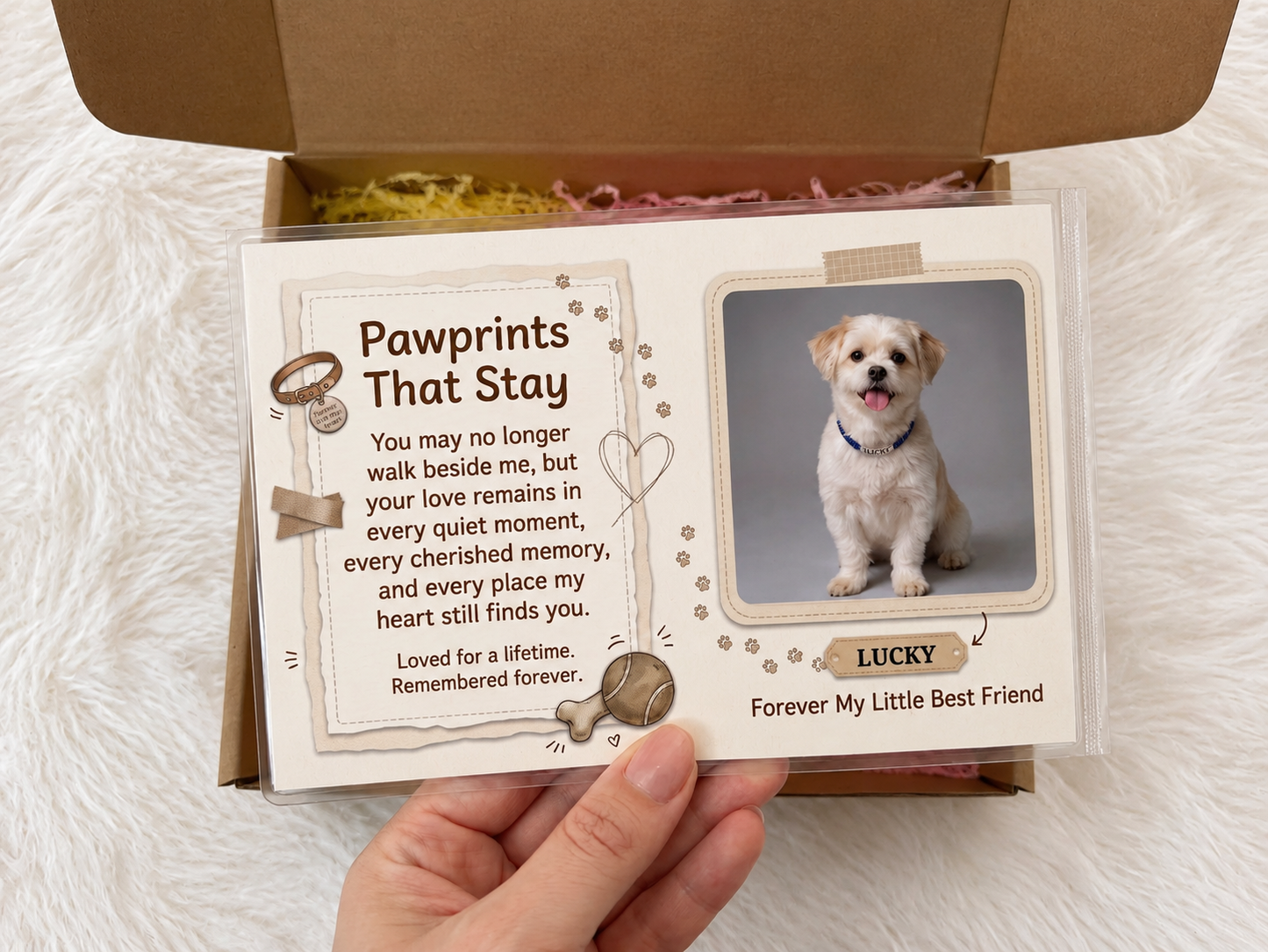 Personalized Pet Memorial Crochet Doll From Photo – Pawprints That Stay