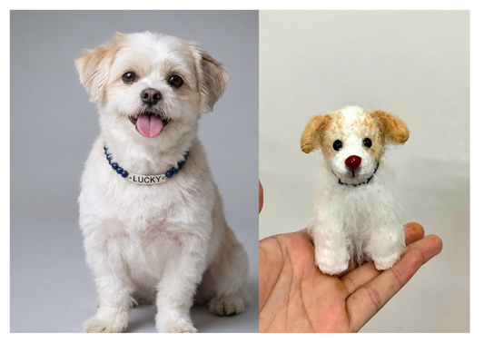 Personalized Pet Memorial Crochet Doll From Photo – Pawprints That Stay